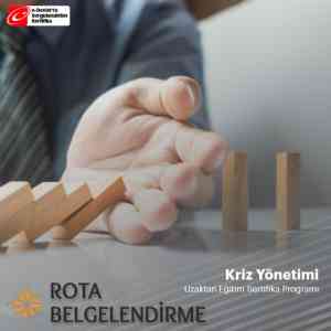 Kriz Yönetimi Sertifikalı Eğitim Programı