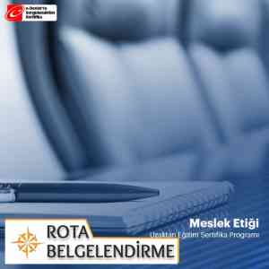 Meslek etigi sertifikali egitim programi