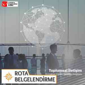 Toplumsal iletisim sertifikali egitim programi