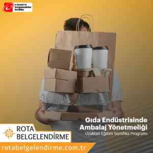 Gida endustrisinde ambalaj yonetmeligi sertifikali egitim programi