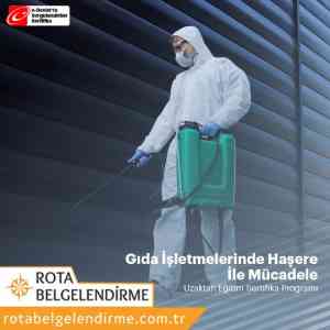 Gida isletmelerinde hasare ile mucadele sertifikali egitim programi