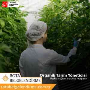 Organik tarim yoneticisi sertifikali egitim programi