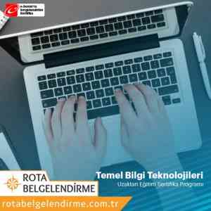 Temel bilgi teknolojileri sertifikali egitim programi