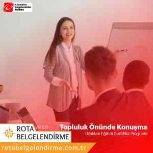 Topluluk onunde konusma sertifikali egitim programi