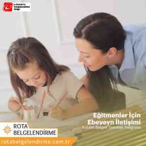 Egitmenler icin ebeveyn İletisimi semineri
